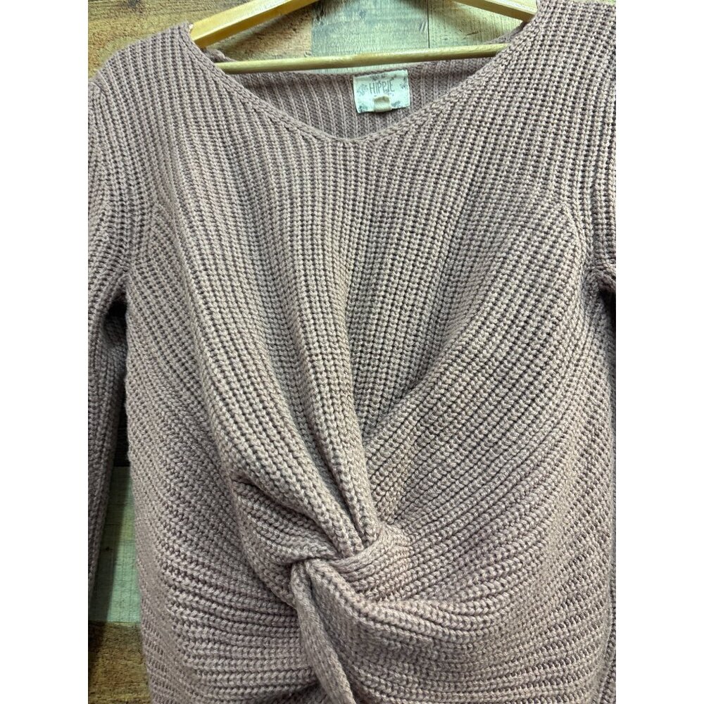Hippie Rose Women's Twist Knit Sweater Small - Picture 4 of 7